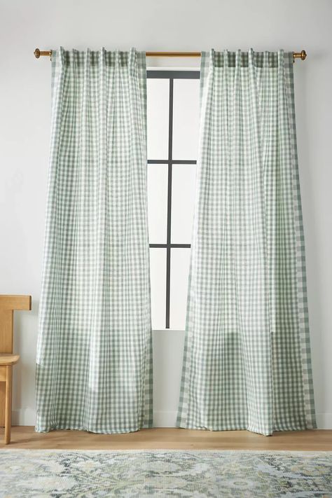 Inspired by spring with these Anthropologie home decor finds! Loving these gingham curtains, scalloped mirrors and that console table. So dreamy. #anthropologie #anthrohome #homedecor #classicdecor #traditionaldecor 

#LTKhome #LTKSpringSale

follow cynthiahruff on LTK https://www.shopltk.com/explore/cynthiahruff Aesthetic Advice, Gingham Curtains, Unique Curtains, Minimalist Inspiration, Guest Bedroom Decor, Pinch Pleat Curtains, Nursery Curtains, Green Curtains, Curtain Hardware