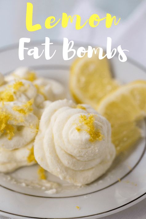 Easy & Refreshing Lemon Fat Bombs Lemon Keto, Kasey Trenum, Fat Bomb Recipes, Postre Keto, Fat Bomb, Starting Keto Diet, Fat Bomb Recipe, Keto Brownies, Keto Fat