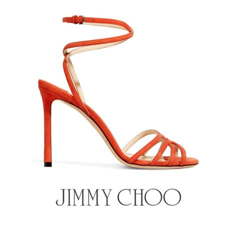 Product Description: Jimmy Choo Mimi 100 Orange Suede 37 Eu 7 Us Strappy High Heel Sandals. Beautiful Orange Suede Sandals From Designer Jimmy Choo With A Strappy Design, An Adjustable Ankle Buckle And A Stiletto High Heel. In The Event Of A Return Initiation, Evgothicjewelry On All Its High End Items Inputs A Serial Number Of The Item, That Only We Can Reveal When The Return Is Initiated. *Every Item We Buy In Jimmy Choo In Bulk Our Quality Control Department Marks Them Because We Don't Permit Strappy High Heels Sandals, Jimmy Choo Heels, Strappy High Heels, Jimmy Choo Shoes, Suede Sandals, High Heels Stilettos, Custom Boxes, Heel Sandals, High Heel Sandals