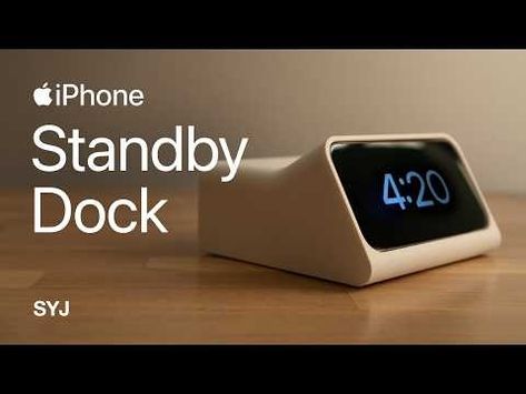 (7564) Making an iPhone Standby Mode Dock ft. OVERWERK - YouTube Iphone Dock, Dieter Rams, They Left, Time And Space, Music Producer, Left Behind, Affiliate Links, The Works, 3d Printer