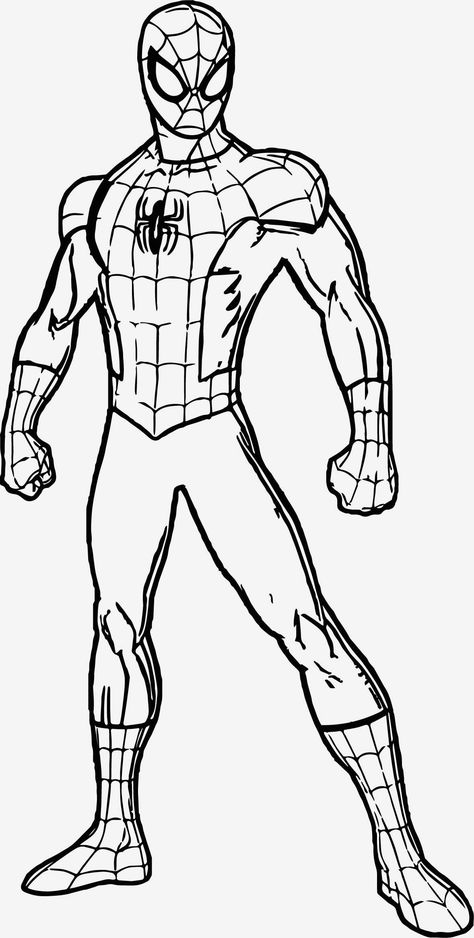 Marvelous Image of Free Spiderman Coloring Pages - davemelillo.com Spiderman Coloring Pages, Hulk Coloring Pages, Lego Coloring, Kids Printable Coloring Pages, Avengers Coloring Pages, Color For Kids, Superhero Coloring Pages, Avengers Coloring, Spiderman Coloring