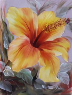 Soyut Sanat Tabloları, Pola Sulam, Cat Air, Oil Painting Flowers, Flower Art Painting, Arte Floral, Fabric Painting, Flower Drawing, Floral Painting