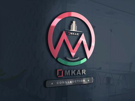 Omkar Construction 2020 logo by piyush lakade Omkar Logo, Office Furniture Layout, 3d Name, Bike Photoshoot, Instagram Emoji, Iphone Wallpaper Hd Nature, Construction Logo, Name Wallpaper, Aesthetic Pastel