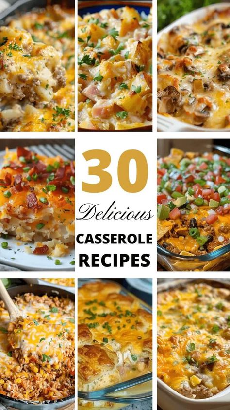 30 Wonderful and Delicious Casserole Recipes is an easy and quick healthy All Recipes keto dinner ideas recipes that you can cook if you like . In Tasty Delicious Casserole Recipes, Casserole Meals, Quick Casseroles, Dinner Casserole Recipes, Yummy Casserole Recipes, Simple Family Meals, Cooking Pizza, Pizza Casserole, Best Casseroles