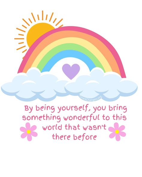 Embrace the unique magic within you because you bring something extraordinary to the world just by being yourself. #EmbraceYourMagic #Authenticity #SelfLove #UniqueMagic #BeYourself #EmbraceYourPotential #Time4Changesorg #BeYou #MentalHealth You Are Unique Quotes, Be Unique Quotes, Just Be Yourself Quotes, Just Be You Quotes, Motivational Quotes For Kids, Markers Drawing Ideas, Markers Drawing, Yourself Quotes, Health Art