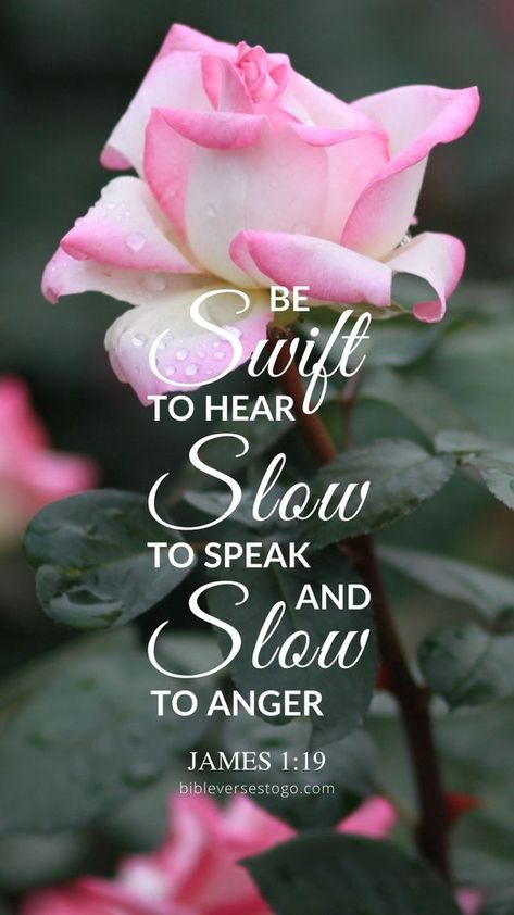 James 1 19, Slow To Speak, Bible Verse Background, Wallpaper Iphonewallpaper, Powerful Bible Verses, Scripture Pictures, Free Phone Wallpaper, Encouraging Bible Verses, Biblical Verses