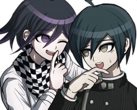 Shuichi and Kokichi Shuichi And Kokichi, Books Wattpad, Wattpad, Comics, Books, Anime, Hair