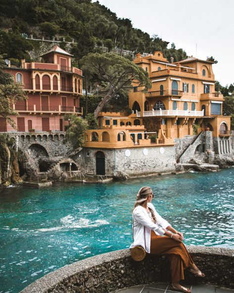 Portofino Instagram Spots, Portofino Outfit, Portofino Italy Aesthetic, Portofino Aesthetic, Portofino Italy, Italy Summer, Italy Aesthetic, Italy Travel Guide, Rome Travel