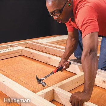 Wall Framing, Framing Construction, Wood Frame Construction, Stair Storage, Family Handyman, Home Repairs, Diy Home Improvement, Home Maintenance, Woodworking Tips