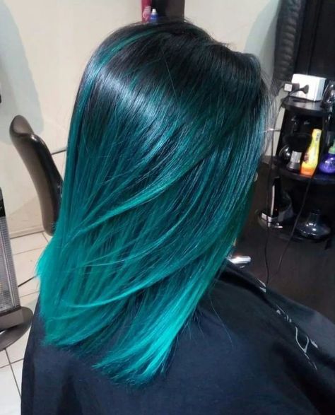 Teal Hair Aesthetic, Turquoise Blue Hair, Teal Blue Hair, Turquoise Hair Dye, Teal Hair Dye, Turquoise Hair Color, Teal Hair Color, Hair Dye Videos, Elegant Hairstyle