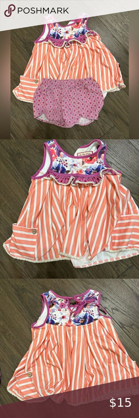 Cheeky Plum Playset with Shorts - Size 3T Cheeky Plum, Leave A Comment, Plum, Outfit Inspo, Best Deals, Plus Fashion, Fashion Design, Fashion Trends, Dresses