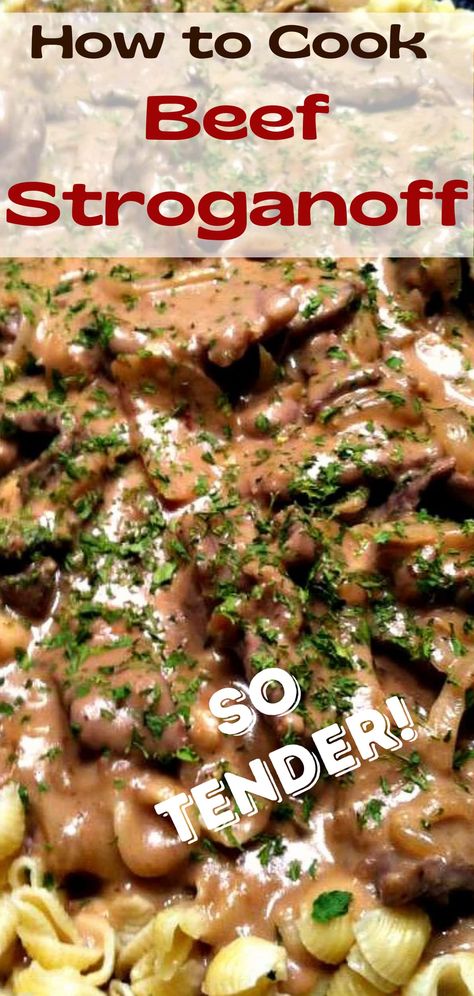 Beef Stroganoff Authentic, Best Meat For Beef Stroganoff, Beef Stroganoff With Sirloin Steak, Tri Tip Beef Stroganoff, Beef Stroganoff With Red Wine Recipe, Oven Baked Beef Stroganoff, Gordon Ramsay Beef Stroganoff, Beef Stroganoff With Chuck Roast, Beef Stroganoff In Oven