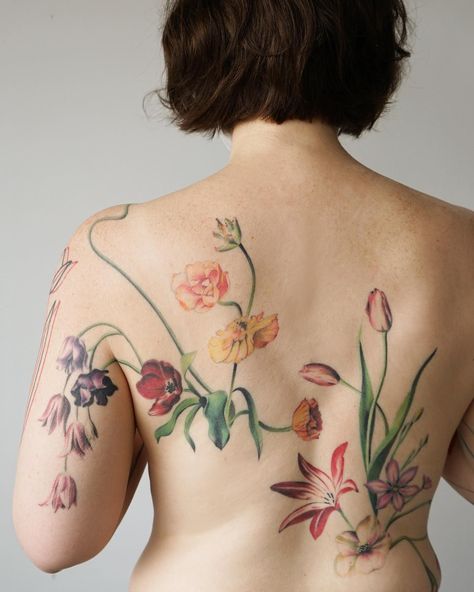 Embrace the bold, beautiful world of art attack tattoos. Find out the best themes, body spots for placement, and tips for personalizing your masterpiece. Neck Tattoo Back, Tattoo Back Of Neck, Tattoo Back Of Arm, Tattoo Lower Back, David Bowie Tattoo, Full Neck Tattoos, Colorful Flower Tattoo, Lower Back Tattoo, Back Of Arm Tattoo