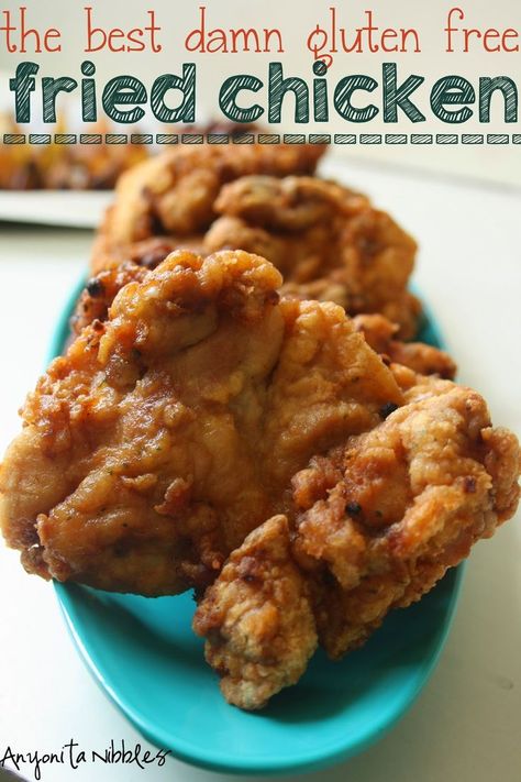 Paleo Fried Chicken, Gluten Free Fried Chicken, Tarte Vegan, Gluten Free Beer, Gluten Free Main Dishes, Gluten Free Recipes For Dinner, Gluten Free Dairy Free Recipes, Gluten Free Eating, Gluten Free Dinner