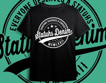 Check out new work on my @Behance profile: "Status Denim Circle Logo T-shirt" http://be.net/gallery/158918809/Status-Denim-Circle-Logo-T-shirt Creative T Shirt Design, Circle Logos, Creative Typography, Quality Work, Custom Tshirt Design, Circle Design, Working On Myself, Tshirt Logo, New Work