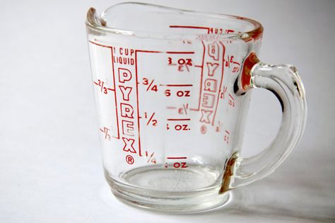 Vintage Pyrex 1C measuring cup by NotYourMomsVintage on Etsy, $7.00 Pyrex Measuring Cup, Pyrex Patterns, Pyrex Lids, Corning Glass, Pyrex Collection, Measuring Cups & Spoons, Glass Measuring Cup, Liquid Measuring Cup, Vintage Kitchenware