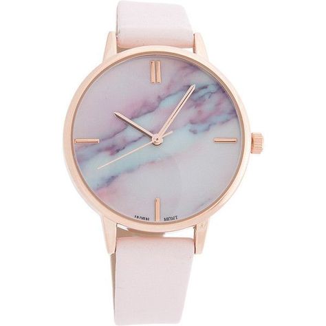 Marble Face Watch. Adjustable Band. Rose Gold. Round Face. Marble Design. Watches Pink, Pink Gold Jewelry, Bracelets Pink, Fossil Watches Women, Marble Jewelry, Trendy Watches, Gold Watches, Pink Watch, Rose Gold Watches