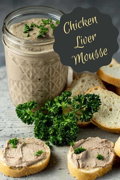 Chicken Liver Pate Recipe, Liver Mousse, Xmas Traditions, Liver Pate Recipe, Fermenting Foods, Offal Recipes, Chicken Liver Mousse, Liverwurst, Chicken Liver Recipes