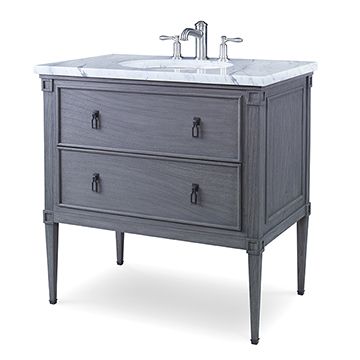 Kensington Sink Chest Statuario Marble, Cabinet Style, Cabinet Styles, Bathroom Vanity Set, Bathroom Wallpaper, Single Bathroom, Vanity Top, Custom Upholstery, Single Bathroom Vanity