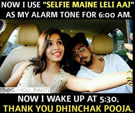 Dhinchak Pooja Dhinchak Pooja, Wake Me Up, Wake Up, Incoming Call Screenshot, Songs, Quick Saves