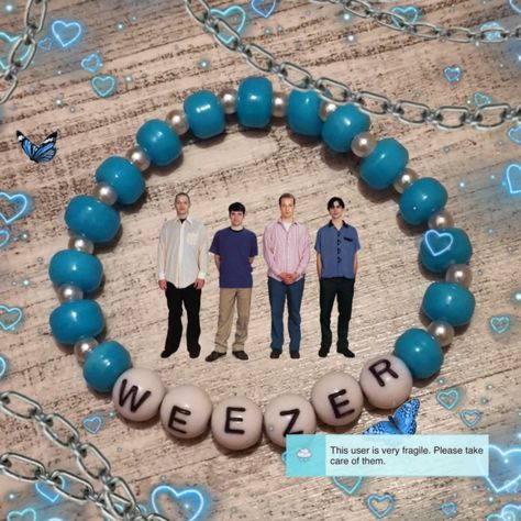 Bfdi Bracelet Ideas, Brainrot Bracelets, Silly Bracelet Ideas, Matching Kandi Bracelets For Friends, Kandi Bracelets Ideas Singles, Weezer Bracelet, Bracelet Pfp, Scene Bracelets Ideas, Bracelet Ideas Matching