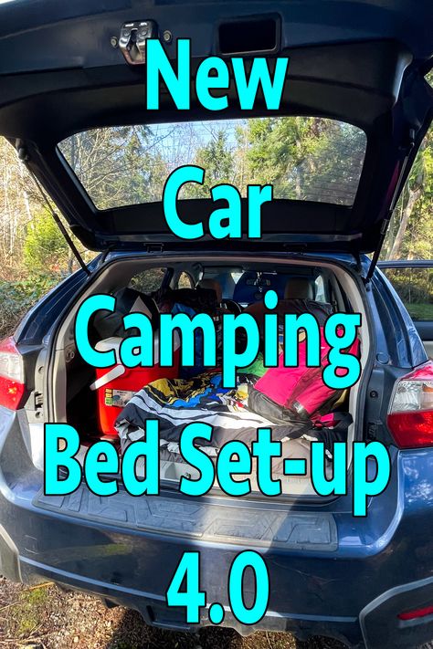 There are a lot of different ways to set up your car for winter car camping. And while it didn’t snow my first time out, I did find a comfortable way to sleep.😀 Car Camping Setup, Bed Setup, Car Camping Essentials, Sleep In Car, Camping Setup, Camping Winter, Sleeping In Your Car, My New Car, Winter Bed