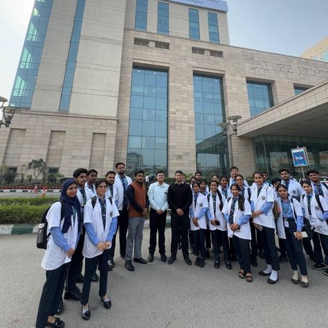 The Physiotherapy Department of IAMR organized a one-day hospital visit on November 23, 2024, for first-year BPT students to prominent hospitals in the Delhi-NCR region. Around 30 students visited Max Super Speciality Hospital in Greater Noida, where they explored various hospital departments and gained insights into the role of physiotherapy in each. They have dedicated sports rehabilitation facility, for the recovery, rehabilitation, and prevention of injuries for athletes and active indivi... Sports Rehabilitation, Hospital Visit, Greater Noida, November 23, Delhi Ncr, Sports