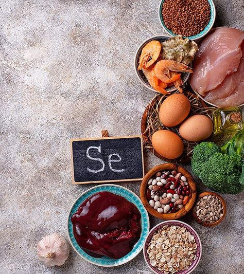 Selenium Deficiency: 6 Serious Ways It Can Affect You Sources Of Selenium, Selenium Benefits, Selenium Deficiency, Selenium Rich Foods, Potassium Rich Foods, Low Estrogen Symptoms, Low Estrogen, Thyroid Function, High Fiber Foods