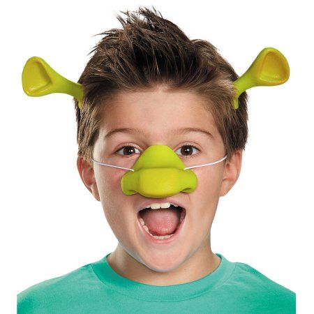 Shrek Kit Child Halloween Accessory, Boy's, Size: Standard, Green Shrek Character Costumes Diy, Shrek Ears, Shrek Character, Shrek Costume, Dogs Ears Infection, Dan And Phil, Halloween Accessories, Costume Shop, Shrek