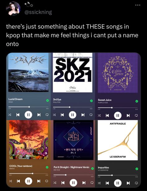 most of these songs made me ASCEND at first listen (especially lucid dream and 3rd eye) Kpop Songs To Add To Your Playlist, Lucid Dream Aesthetic Art, Music Band Names Ideas, Kpop Song Recommendations, This User Listens To Kpop, Lucid Dream Aesthetic, Songs Recommendations, Songs To Listen To When, Listening To Music Aesthetic