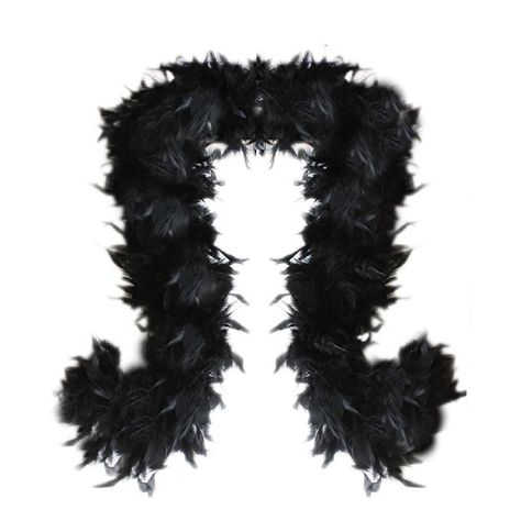 SACAS Fashion 100g Feather Chandelle Boa 6 feet long in Black Diy Spider Costume, White Feather Boa, Black Turkey, Crow Costume, Costume Accessories Diy, Feather Boas, Spider Costume, Horror Picture Show, Turkey Feathers