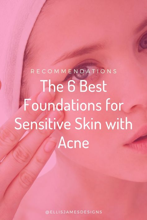 Many skin care and cosmetic products are formulated for #sensitiveskin, or #acne-proneskin, but not for both. In fact, sensitive skin has such a range of possible reactions, including acne, that it can be difficult to care for, and impossible to find a foundation with the coverage to conceal acne, without aggravating sensitive skin. We are taking a closer look at sensitive skin with acne to learn how best to care for it and reveal the 6 best #foundations for sensitive skin with acne. Yonka Skin Care, Best Foundation For Acne, Foundation For Sensitive Skin, Skin Care List, Sensitive Acne Prone Skin, Best Foundations, Skin Structure, Morning Skin Care Routine, Sensitive Skin Care