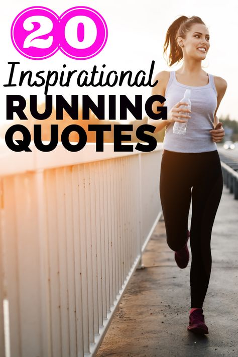 These inspirational running quotes are sure to help increase your fitness motivation whenever you feel it waning! Whether you’re just getting started with running or you’re an experienced runner, these running tips and quotes will help inspire you to run faster and harder! Run Quote Motivational, Running Quotes Inspirational, Running Quotes Motivation, Running Quotes Motivational, Running Motivation Quotes Inspiration, Runners Quotes Motivation, Short Running Quotes, Motivational Running Quotes, Running Motivation Women