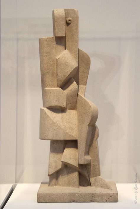 Florian Baudrexel, Cubist Sculpture, Ceramic Sculpture Figurative, Rock Sculpture, Plaster Sculpture, Geometric Sculpture, Figure Sculpture, Cubism Art, Sculpture Projects