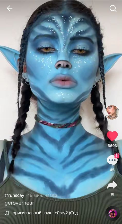 Avatar Make Up, Avatar Makeup, Avatar Halloween, Face Paint Makeup, Character Makeup, Halloween Eyes, Make Up Inspo, Horror Movie Characters, Sfx Makeup