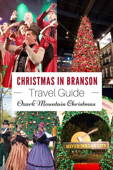 Christmas Vacation Destinations, Branson Missouri Vacation, Missouri Vacation, Christmas Travel Destinations, Things To Experience, Branson Vacation, Mountain Christmas, Christmas Getaways, Christmas Destinations