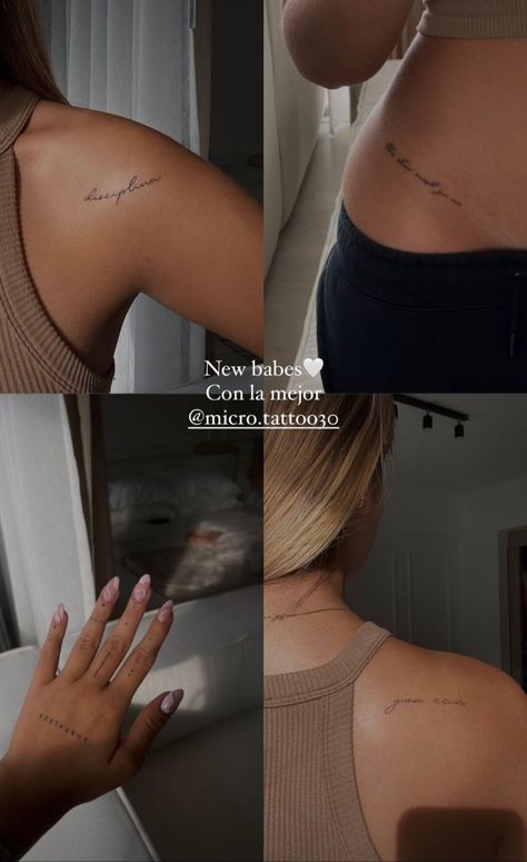 Laser Removal, Petite Tattoos, Tattoo Fails, Tattoos For Black Skin, Pretty Tattoos For Women, Classy Tattoos, Discreet Tattoos, Dainty Tattoos, Spine Tattoos