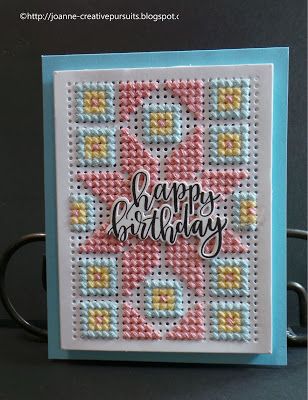 Stitch Dies, Splitcoaststampers Cards, Doris Designs, Cross Stitch Birthday, Embroidery On Paper, Stitching On Paper, Stitched Cards, Stitch Birthday, Stitch Cards