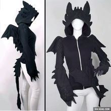 Toothless Hoodie, Dragon Hoodie, Toothless Dragon, Dragon Costume, Toothless, How Train Your Dragon, How To Train Your Dragon, Httyd, Really Cute Outfits