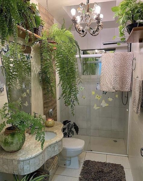 Aesthetic Bathroom, Future Apartment Decor, Random Inspiration, Bathroom Plants, Room Deco, Aesthetic Rooms, Room With Plants, Dream Room Inspiration, Dream Bathroom