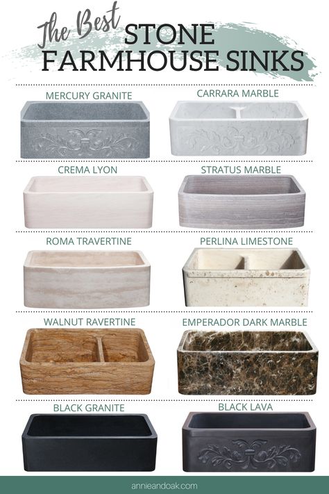 Stone Farmhouse Sink, Apron Sinks, Stone Sinks, Best Kitchen Sinks, Farmhouse Sinks, Stone Granite, Granite Kitchen Sinks, Stone Farmhouse, Apron Front Sink