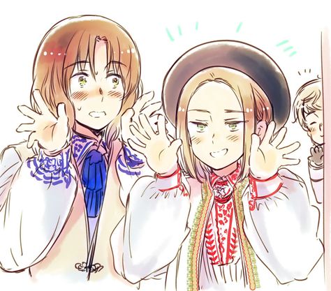 Lithuania, Poland and Russia Lithuania Hetalia, Poland Hetalia, Hetalia Anime, Raccoon Dog, Hetalia Characters, Hetalia Fanart, Hetalia Axis Powers, Funny Shows, Axis Powers