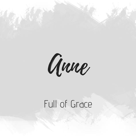 Anne Name Meaning, Bible Baby Names, Royal Names, Girl Names With Meaning, Biblical Names, Bible Verses For Women, Cool Baby Names, Uncommon Words, Beautiful Names