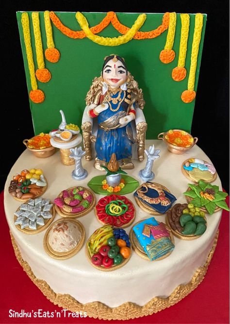 Sreemantham Cake Ideas, Sreemantham Cakes, Seemantham Cake Ideas, Seemantham Decoration Plates, Seemantham Return Gift Ideas, Plate Decoration For Baby Shower Indian, Sreemantham Plate Decoration, Baby Shower Plate Decoration, Seemantham Plate Decoration Ideas