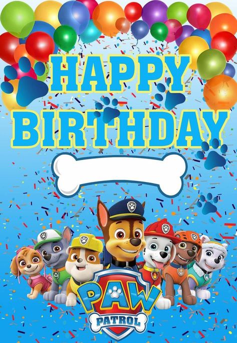 Paw patrol birthday card, Free printable birthday cards, Paw patrol birthday invitations Paw Patrol 3rd, Paw Patrol 3rd Birthday, Paw Patrol Birthday Card, Birthday Boy Quotes, Paw Patrol Party Invitations, Happy Birthday Grandson, 3rd Birthday Card, Imprimibles Paw Patrol, Paw Patrol Party Decorations