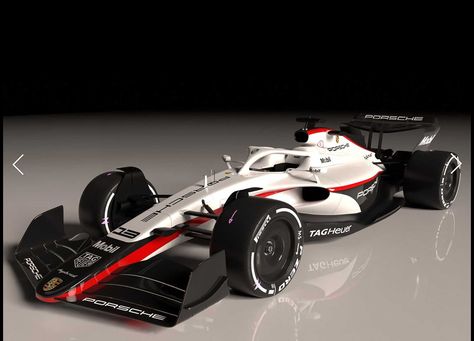 Porsche F1 Livery, Porsche F1 Car, Porsche F1 Concept, F1 Engineering, F1 Car Design, F1 Porsche, Porsche F1, F1 Livery, Race Livery