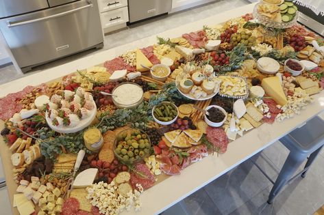 How To Make A Charcuterie Table – Heather Fern Butcher Paper Charcuterie Table, Charcuterie On Paper, Charcuterie Paper Board, Charcuterie Board Paper, Charcuterie Board Ideas For Bridal, Charcuterie Board On Paper, Charcuterie Butcher Paper, Charcuterie Board Butcher Paper, Wedding Orderves Table