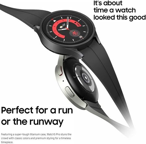 Amazon.com: SAMSUNG Galaxy Watch 5 Pro 45mm Bluetooth Smartwatch w/Body, Health, Fitness and Sleep Tracker, Black (Renewed) : Electronics Galaxy Watch 5 Pro, Outdoor Watch, Heart Monitor, Galaxy Watch 5, Computer Camera, Electronic Musical Instruments, Sleep Tracker, Samsung Galaxy Watch, 4g Lte