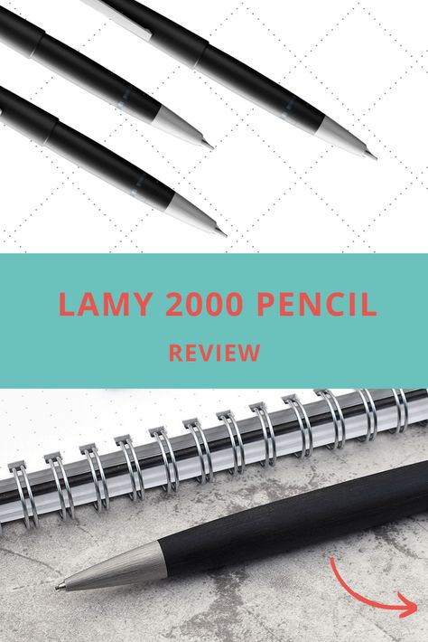 LAMY 2000 pencil is a luxurious product which provides an unbelievable writing experience. Why? Learn from this review!  #WoWPencils, #LAMY_2000_pencil Lamy 2000, Best Pencil, Wooden Pencils, Summer Plans, Mechanical Pencil, Graphite Pencils, Mechanical Pencils, Pros And Cons, Design Elements