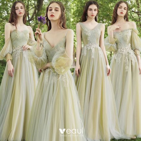 Popular Bridesmaid Dresses, Twirling Dress, Prom Dresses Off The Shoulder, Applique Lace, Tulle Dresses, Custom Bridesmaid Dress, Satin Homecoming Dress, Floor Length Prom Dresses, Cheap Bridesmaid